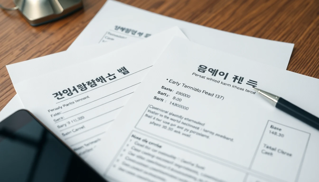 청년도약계좌 중도해지 위약금 계산법과 손실 최소화 방법