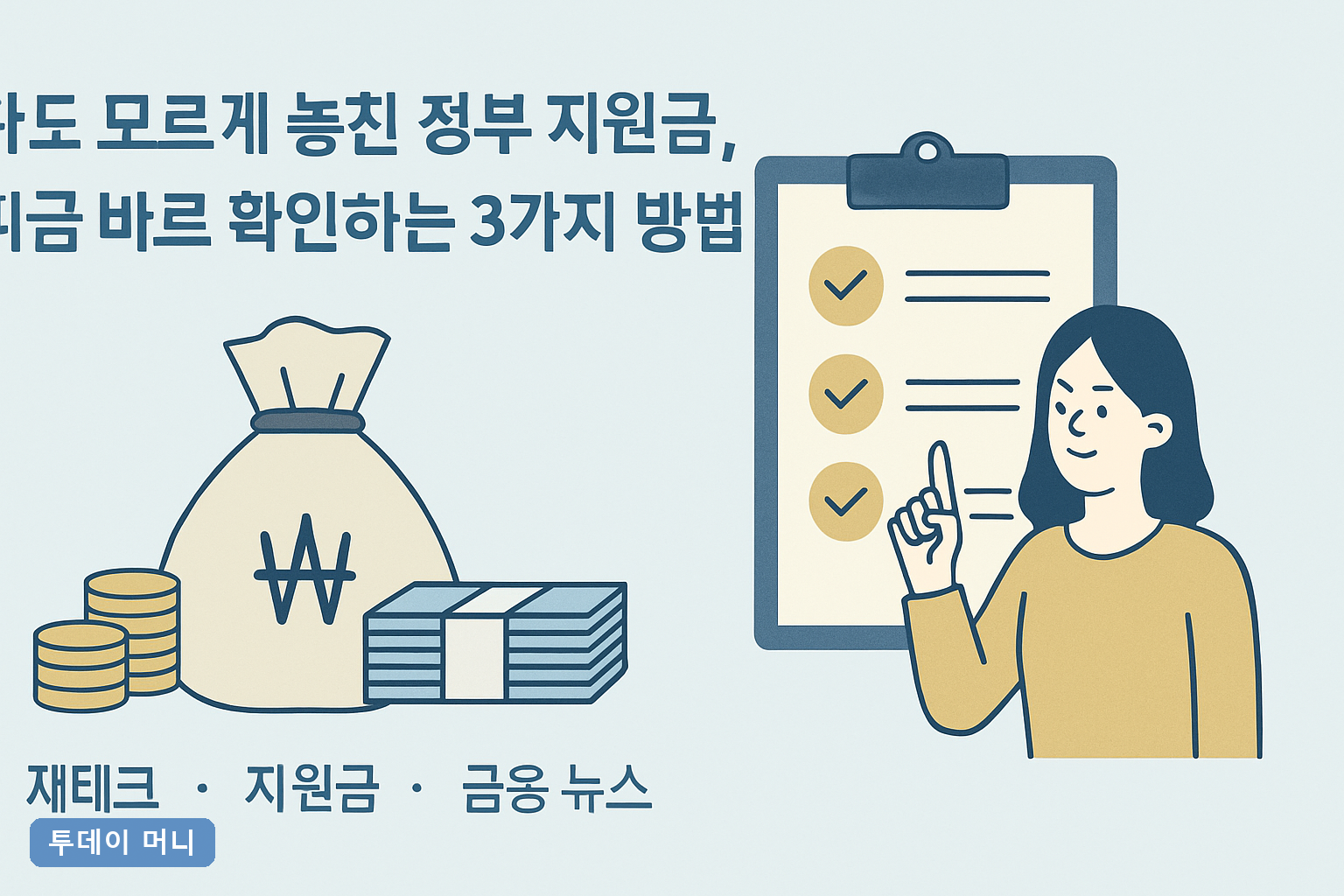 나도 모르게 놓친 정부 지원금, 지금 바로 확인하는 3가지 방법
