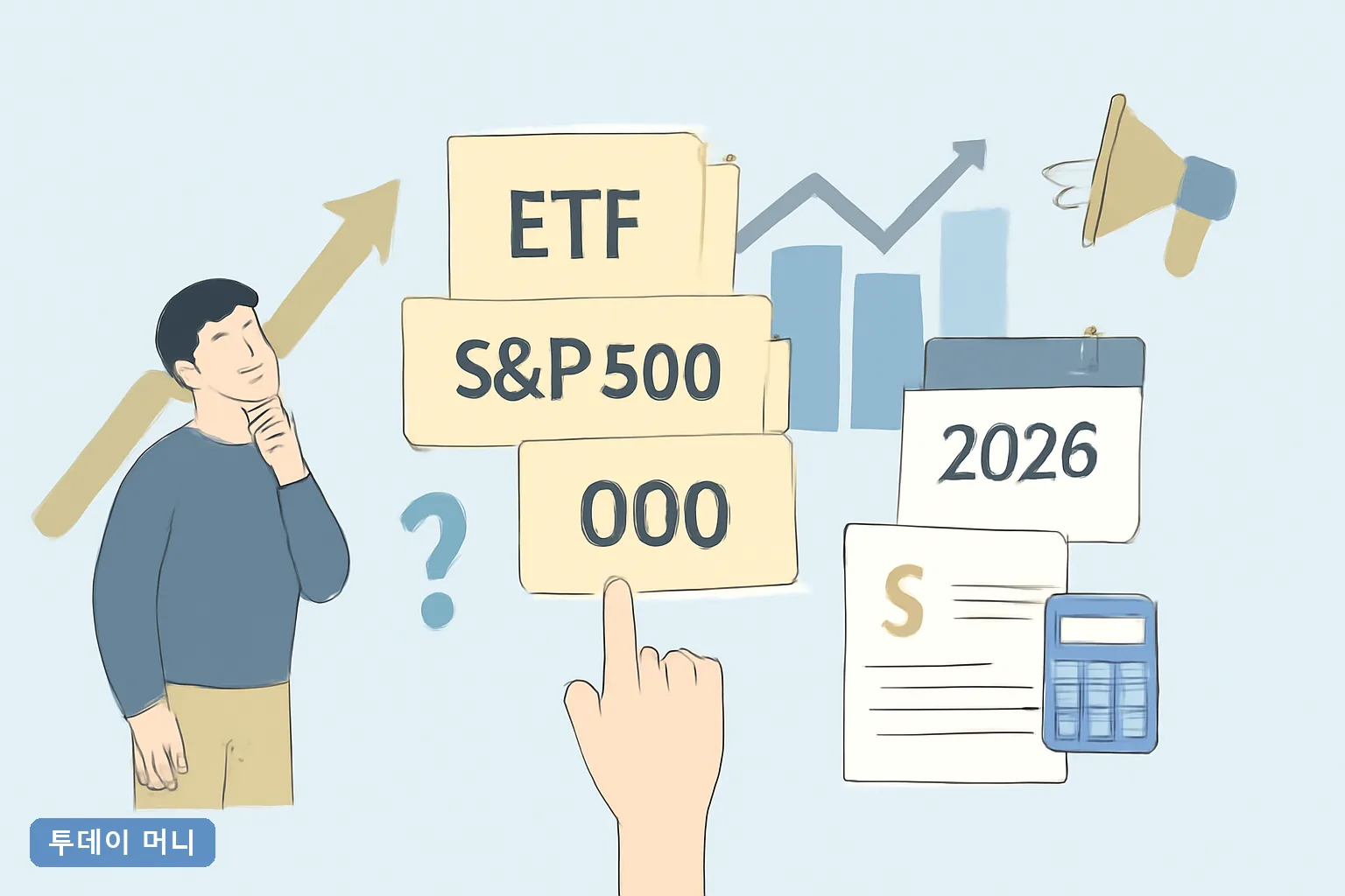 미국 ETF S&P500 QQQ 나스닥 차이 초보자 어디서 시작할지 2026년 세금·수수료 비교 5단계