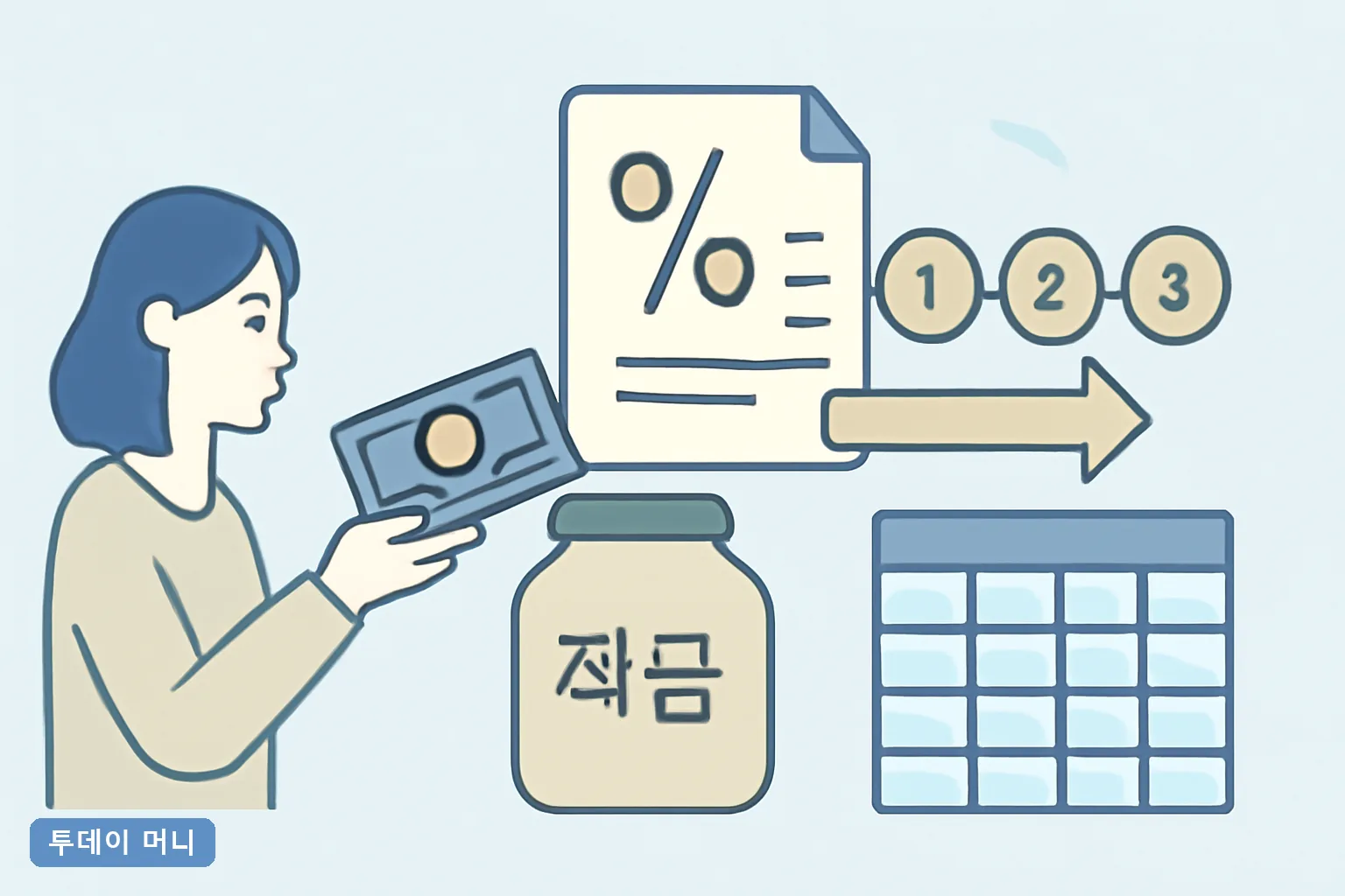 적금 만기 세금 이자소득세 15.4% 제외 실수령 계산 방법 2026년 공식 3단계와 예시표